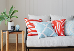 cushions and throws the range