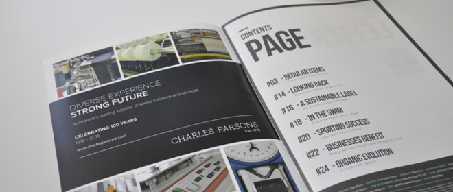 New products by Charles Parsons in the latest edition of ATF magazine