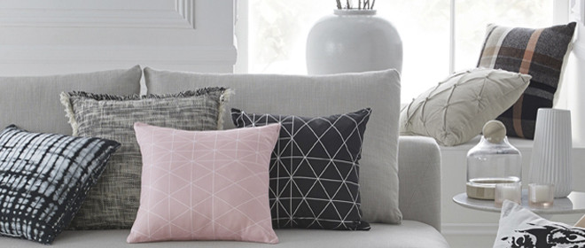 Cushions, throw, home accessories with feminine, eclectic feel, contemporary, rustic, tribal feel and elegant urban chic feel