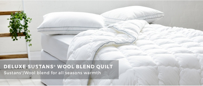 The new range of bedding products by Gainsborough with Sustans fiber offering warmth without weight